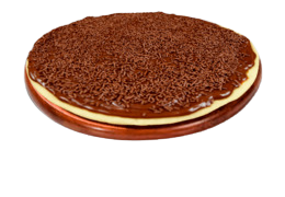 pizza de chocolate