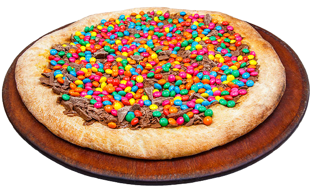 pizza de confete